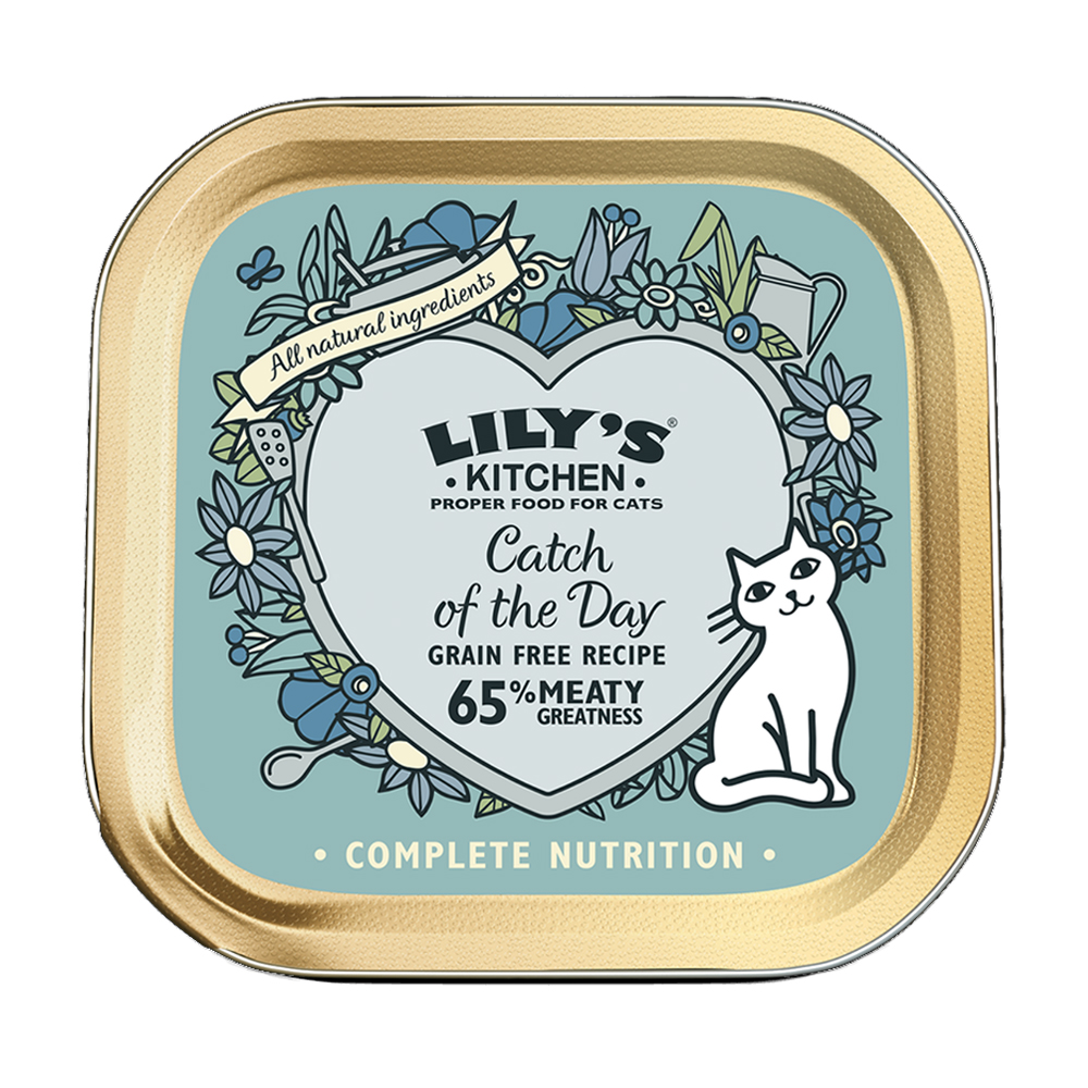 Lilys Kitchen Cat Catch Of The Day 85g
